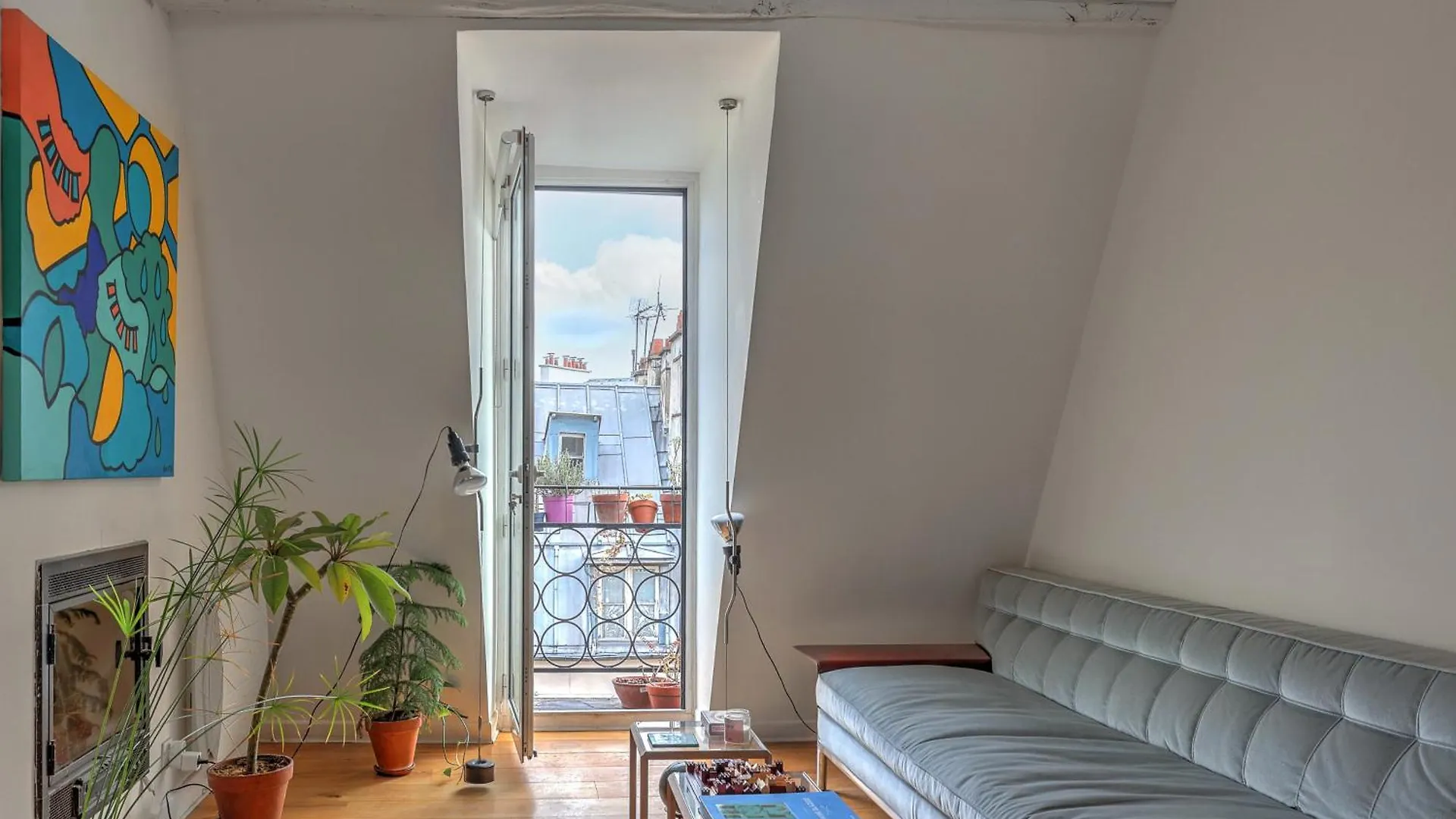 Pretty Parisian Penthouse Apartment