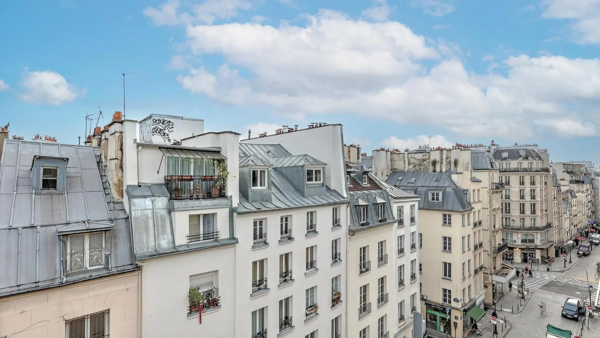 Pretty Parisian Penthouse Apartment France