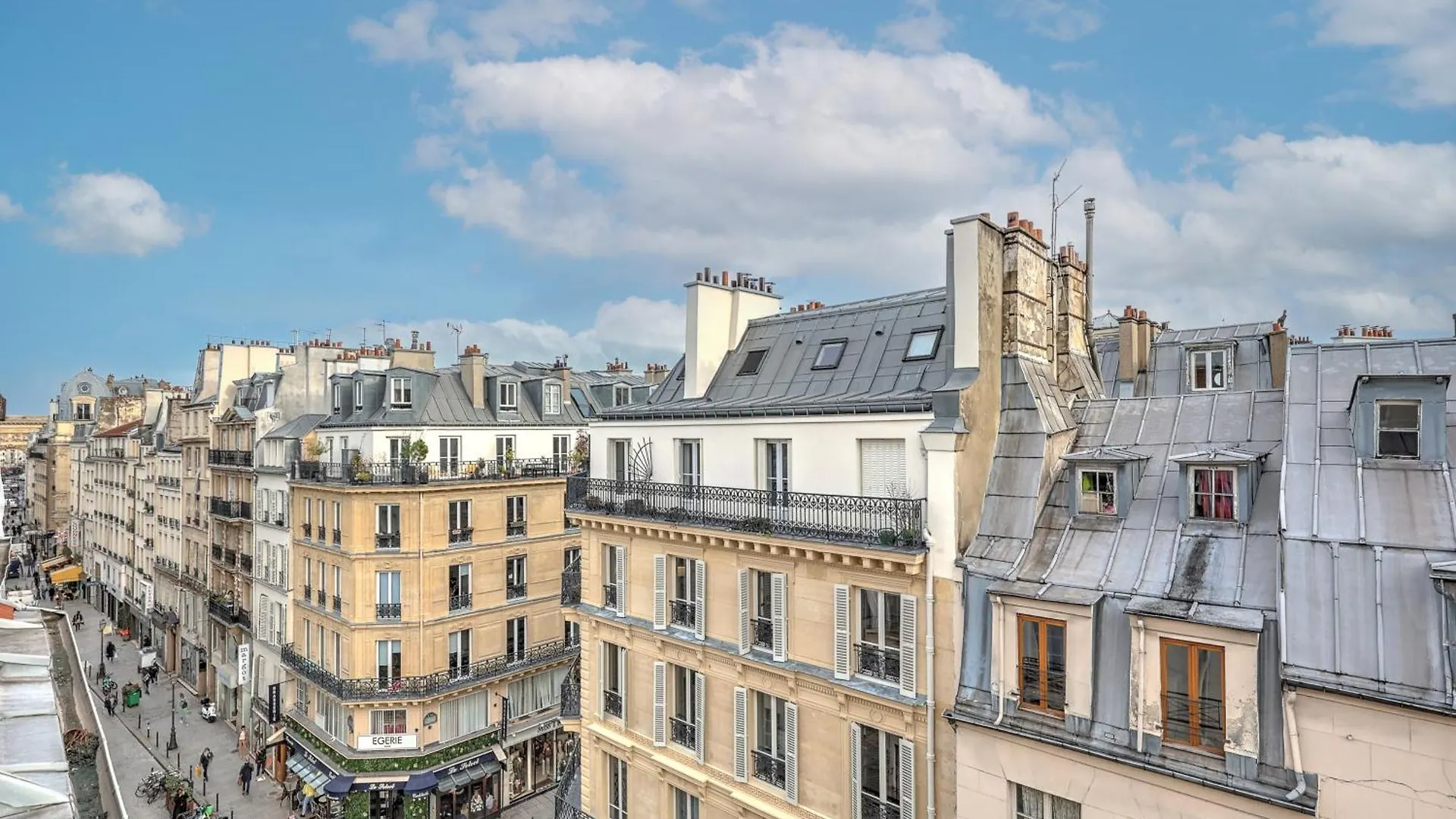 Pretty Parisian Penthouse Apartment Paris
